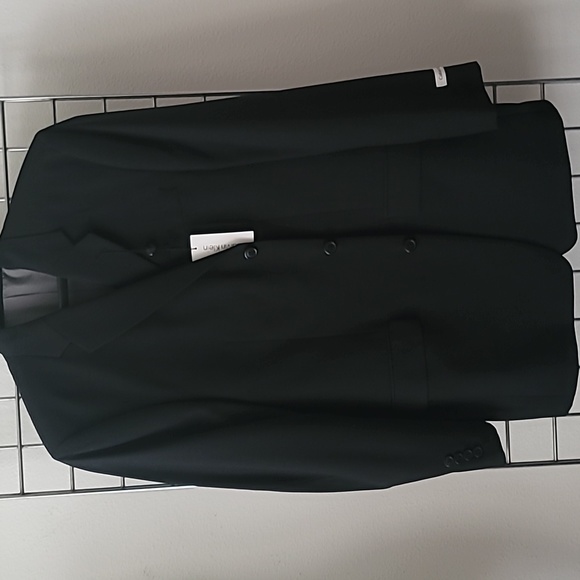 NWT Calvin Klein 3- Button 100% Wool Jacket Size 42L - Picture 1 of 16